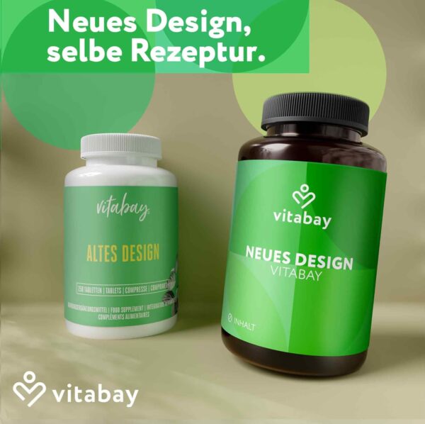 Vitabay Magnesium Malat 1000mg Hochdosiert - 180 Tabletten Vegan & Laborgeprüft - Magnesium Hochdosiert Kapseln - Trägt zu einem normalen Energiestoffwechsel und einer normalen Muskelfunktion bei – Bild 2