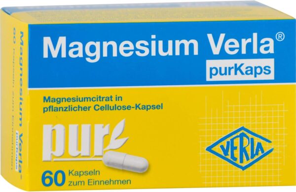 Magnesium Verla purKaps, 60 St. Kapseln – Bild 4