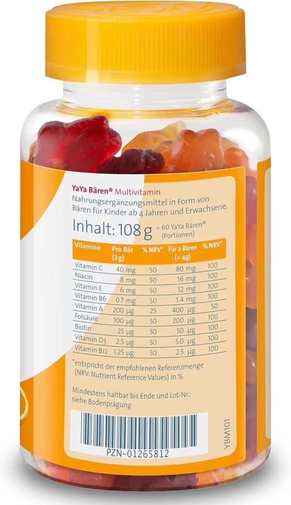 YAYABÄREN® MULTIVITAMIN, 60 Stück – Bild 2