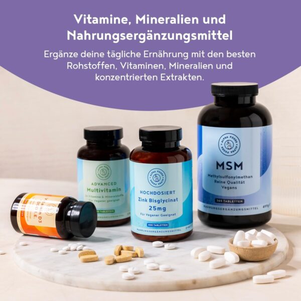 Melatonin Hochdosiert | 180 Kapseln | 0,5mg pro Kapsel | Mit Magnesium, Vitamin B6, Passionsblume & Kamille | Alternative zu Einschlafspray & Schlaftabletten | 100% vegan | Alpha Foods – Bild 7