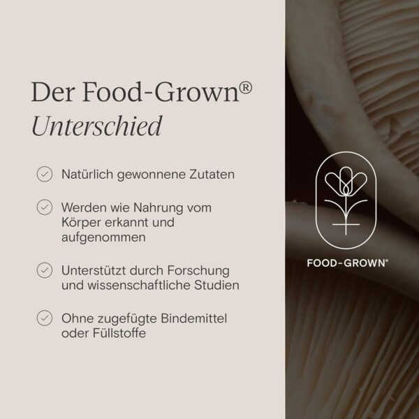 WILD NUTRITION ​​Food-Grown® Tägliches Multivitamin für Männer, Zink und Vitamin C zur Muskelregeneration + Energie & Immun-Support | Breitspektrum Multivitamine für Männer | 60 Kapseln – Bild 3