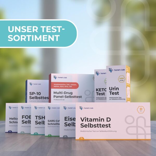 2x Vitamin D Selbsttest - Einfacher Vitamin D Test für Zuhause mit sofortigem Ergebnis bei Müdigkeit, Erschöpfung & Vitamin D3 K2 Mangel – Bild 8