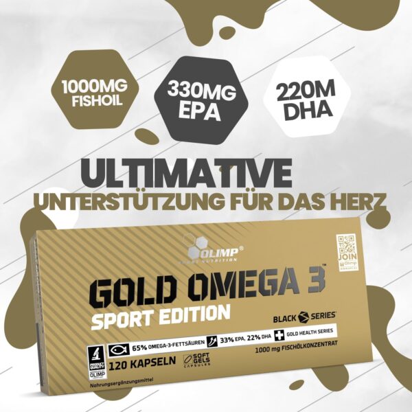 Olimp Gold Omega 3 Sport Edition – Bild 3