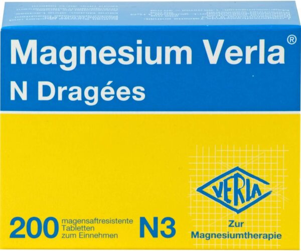 Magnesium Verla N Dragées