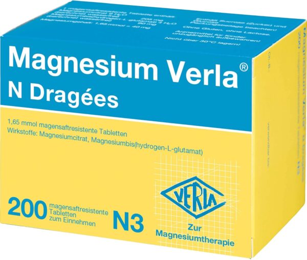 Magnesium Verla N Dragées – Bild 3