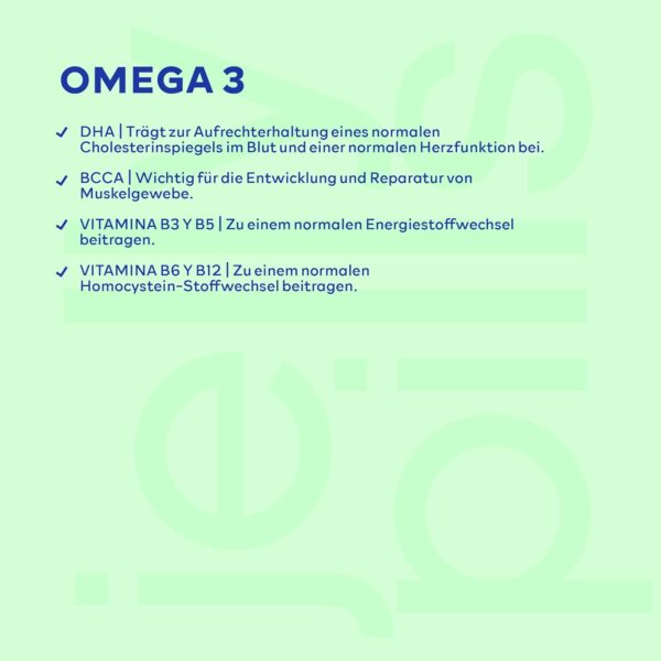 Jelly Pills® Konzentrierte Omega-3-Gummis (DHA + BCAA) und Vitamine der B-Gruppe - 70 vegane Gummis mit Orangengeschmack - ohne Zuckerzusatz - für Kinder und Erwachsene – Bild 4