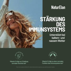 Vitamin D3 20000 I.E. Hochdosiert – 400 Tabletten, Sonnenvitamin für Immunsystem, Vegetarisch, In Deutschland Produziert