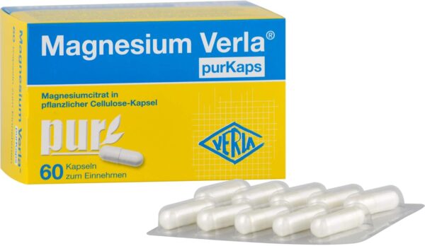 Magnesium Verla purKaps, 60 St. Kapseln – Bild 2