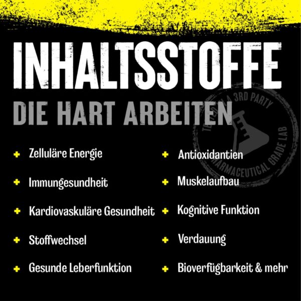 Universal Nutrition ANIMAL Pak Multivitamin-Komplex fürs Training mit Vitaminen, Mineralien, L-Carnitin & Aminosäuren, Enzyme unterstützen die Nährstoffversorgung & Immunsystem, 44 Einheiten – Bild 4
