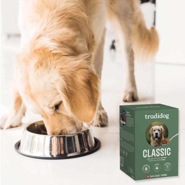 TRADIDOG Classic Nahrungsergänzungen & Vitamine für Hund mit Vitalstoffen - Gesundheitsprodukte für Hunde inkl. Omega-3 Öl Hund - pflanzliches Nahrungsergänzungsmittel Hund für alle Hunde – Bild 2