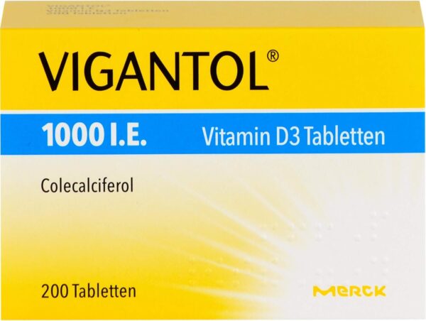 Vigantol 1.000 I.E. Vitamin D3 Tabletten, 200 St