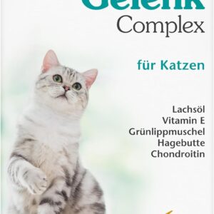 Doppelherz Gelenk Complex für Katzen – Mit essentiellen Omega-3 Fettsäuren + Vitamin E – 25 Licks