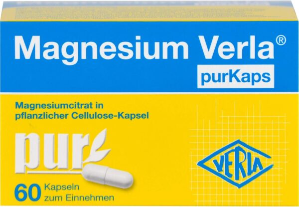 Magnesium Verla purKaps, 60 St. Kapseln