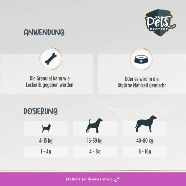Heart CORE | Futter Ergänzung für Erwachsene, geschwächte & ältere Hunde | Mit Wildkräutern, Vitaminen, Carnitin, Omega-3 & OPC`s | 200g | Deutsche Herstellung – Bild 6