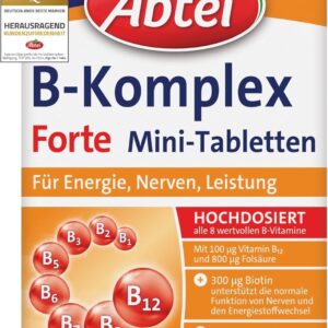 Abtei Vitamin B Komplex Forte, 50 Mini-Tabletten