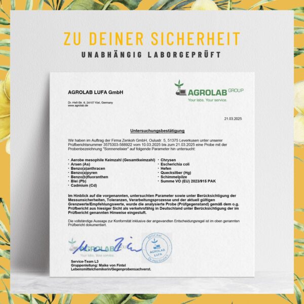 NATURTREU® Vitamin D3 K2 Tropfen hochdosiert & vegan - 20.000 I.E Vitamin D3 + Vitamin K2 MK7 200 mcg pro Dosis (Depot) – Bild 6