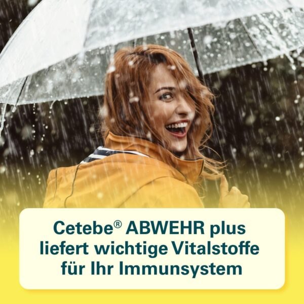 Cetebe Abwehr plus - Nahrungsergänzungsmittel zur dreifachen Unterstützung der Abwehrkräfte mit ZEITPERLEN - Vitamin C, Vitamin D und Zink - 1 x 120 Kapseln – Bild 4