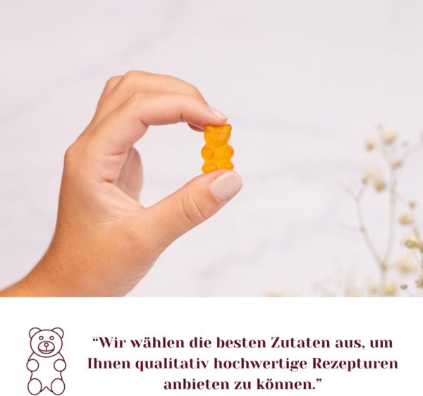 VITAYUMMY Vegan Omega 3 für Kinder und Erwachsene, Gummies mit Zitronengeschmack - Gesunde Fette aus Omega 3 Algenöl - Natürliche, Allergenfrei und Gelatinefreie - 60 Gummy Vitamins, 1 Monat – Bild 7