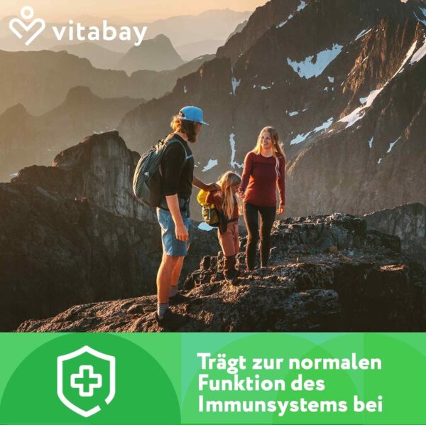 Vitabay Vitamin D3 K2 Hochdosiert 20000-180 VEGANE & LABORGEPRÜFTE Vitamin D Tabletten - D3 K2 Kapseln Hochdosiert - Vitamin D 20000 Hochdosiert D3K2 Vitamin D3 20000 hochdosiert Vitamin D K2 D3 – Bild 5