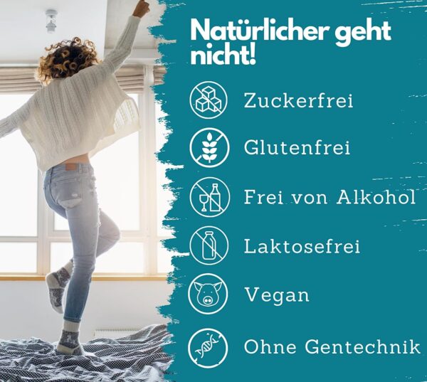 Melatonin Spray, mit Lavendel Extrakt & Vitamin B6- 0,5 mg liquid Melatonin pro Sprühstoß, natürliches Schlafhormon, 30 ml Sprühflasche mit SOFORT EFFEKT- Ohne Alkohol, Hochdosiert & Made in Germany – Bild 6