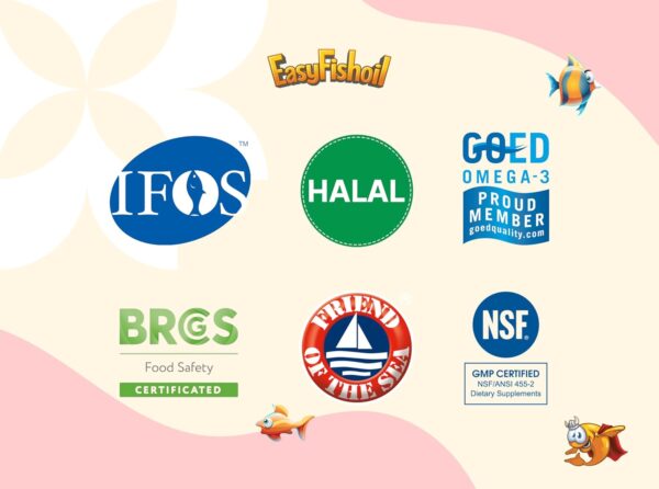 EasyFishoil Multivitamin Omega 3 Jelly -30 Tage mit 11 Vitaminen Soft Jelly Hochdosiert, Reines Fischöl Kapseln für Kinder-natürlichem Zitronen&Orangengeschmack KIDS – Bild 6