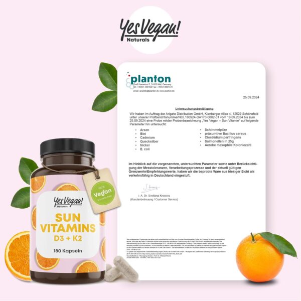 Vitamin D3 K2 Omega 3 + Calcium Magnesium und Zink - 180 Kapseln 5000 IE - Vitamin d hochdosiert - O3-D3-K2 (1 Stück (1er Pack)) – Bild 6