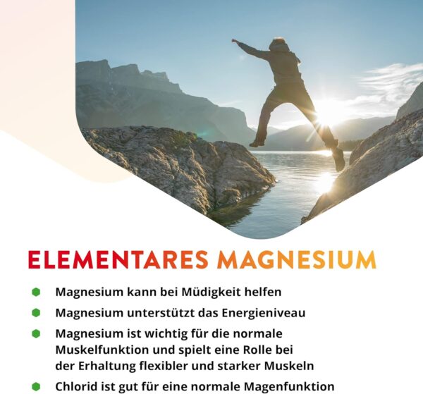 Vitals - Elementares Magnesium 200mg in flussiger und ionischer Form 60ml. Enthalt einen Hohen Gehalt an Magnesium. – Bild 7