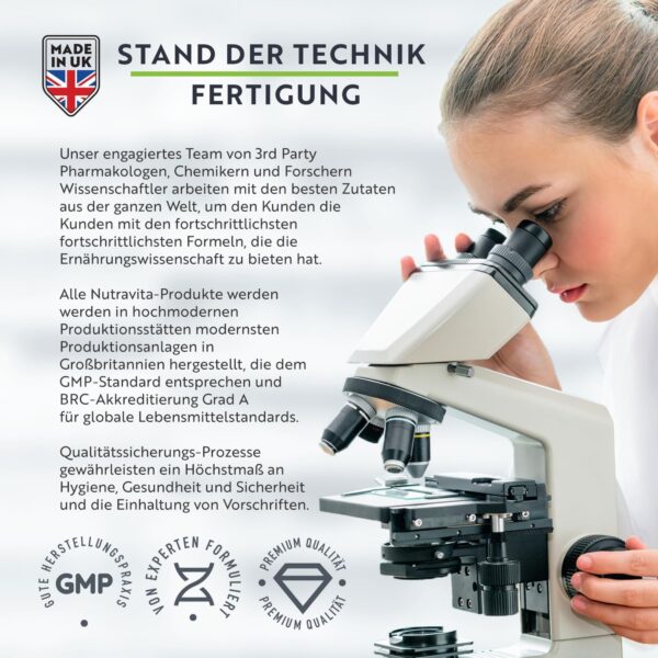 Multivitamin & Mineralstoffe - 365 hochdosierte Tabletten mit Bioaktiv-Formen und Premium-Rohstoffen - Unabhängig Laborgetestet - vegane, Multivitamintabletten mit 26 aktiven Vitamine – Bild 8