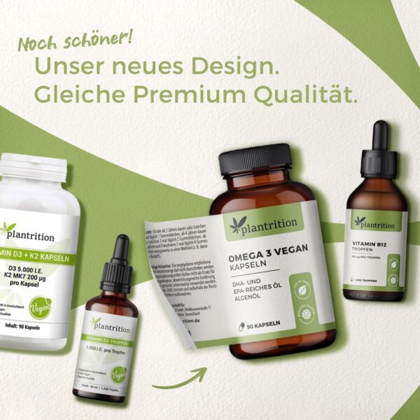 plantrition Magnesium Kapseln 775 mg davon 100 mg elementares Magnesiumglycinat pro Kapsel - Magnesium-Bisglycinat hochdosiert - 120 Vegane Kapseln – Bild 2