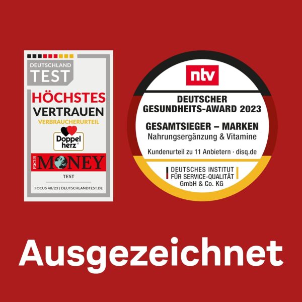 Doppelherz system A-Z + OMEGA-3 ALL-IN-ONE – 19 Vitamine und Mineralstoffe PLUS Omega-3 – 60 Kapseln – Bild 5
