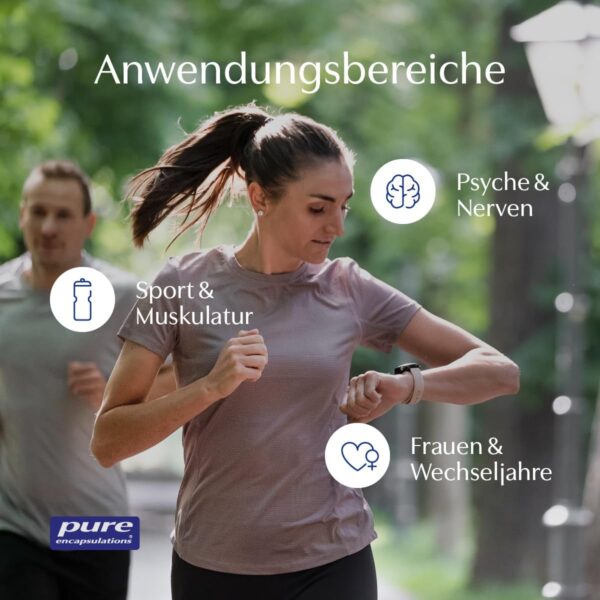 Pure Encapsulations - Magnesiumglycinat - gebunden an die Aminosäure Glycin wird Magnesium gut aufgenommen und toleriert - 90 vegane Kapseln – Bild 3