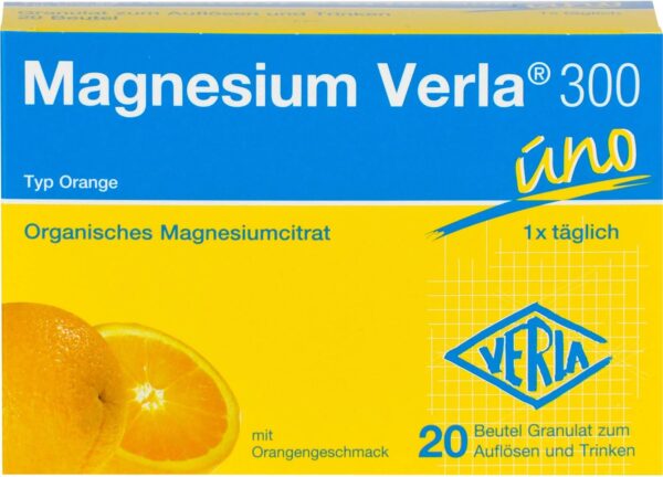 Verla Magnesium Granulat 300 mg, 20 Stück (1er Pack)