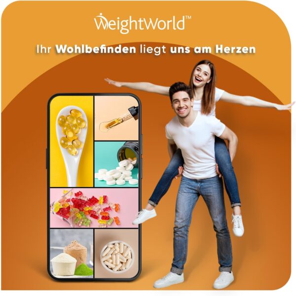 Vitamin D3 K2 2000 IU - 2 Jahresvorrat - 365 Tabletten mit 200μg Vit K2-100% All-Trans MK-7-1 Tablette/2 Tage - Kleine Tabletten - Vegane Quelle (Flechte) - WeightWorld – Bild 8
