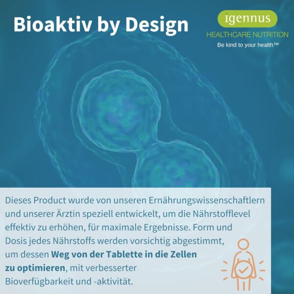 Advanced Multivitamin Tabletten für Männer, 21 Vitamine & Mineralien, angereichert mit Lycopin, Vitamin D, methyliertem B6 und B12 für Energie, Langzeitformel, 180 Tabletten, von Igennus – Bild 9