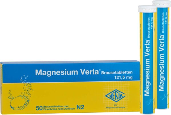 MAGNESIUM VERLA Brausetabletten 50 St – Bild 2