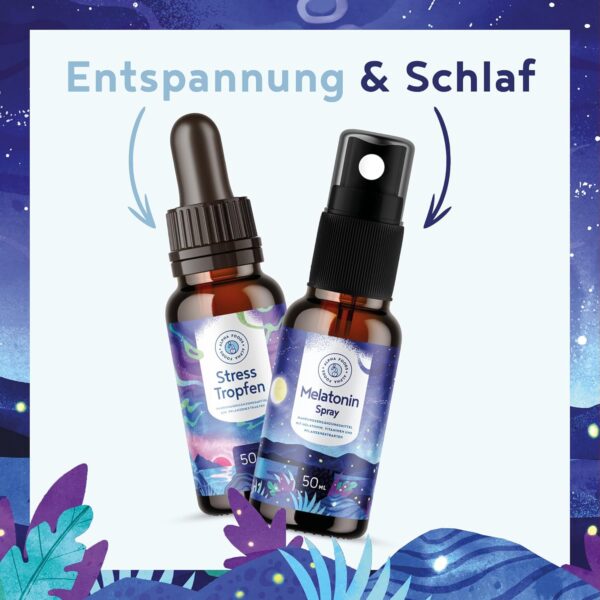 Melatonin Einschlafspray Hochdosiert - 400 Tage Vorrat (50ml) - mit Baldrian, Passionsblume, Melisse, Lavendel, Vitamin B6 & B1 - Sleep Spray ohne Alkohol - Vegan - Himbeer-Geschmack - Alpha Foods – Bild 7