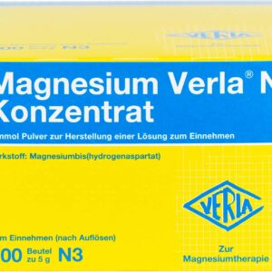 MAGNESIUM VERLA N Konzentrat Plv.z.H.e.L.z.Einn. 100 St