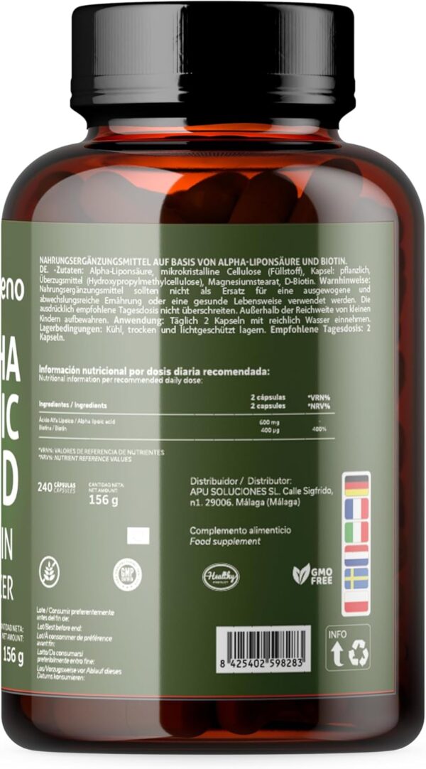 Vegageno OMEGA 3 6 9 Kapseln hochdosiert. Hochkonzentriertes OMEGA 3, vegan. 200 Kapseln. Mit natürlichem Vitamin E. GVO-frei, glutenfrei. Ohne Fisch. Nur Gemüse. Geeignet für Veganer und Vegetarier. – Bild 9
