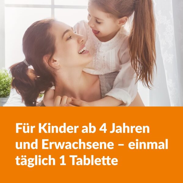 STADA EUNOVA Junior - Multivitamin Kautabletten mit 12 Vitaminen und wichtigen Mineralstoffen - Nahrungsergänzungsmittel für Kinder ab 3 Jahren - 1 x 30 Stück – Bild 10