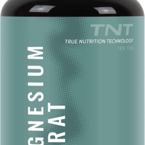 Magnesium Citrat Kapseln • 300mg pro Portion • 120 Kapseln • hochdosiert für 2-4 Monate • Laborgetestet & Reines Magnesiumcitrat