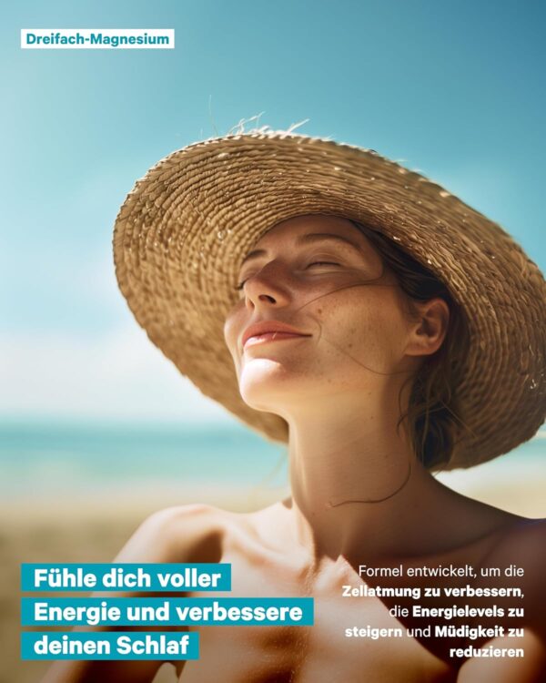 Magnesium 3X Premium: Malat, Bisglycinat und Citrat | Tagesenergie, Schlaf und Umfassende Muskelregeneration | Hochabsorbierende Formel | Verdauungs- und Knochengesundheit | 190 Kapseln – Bild 3