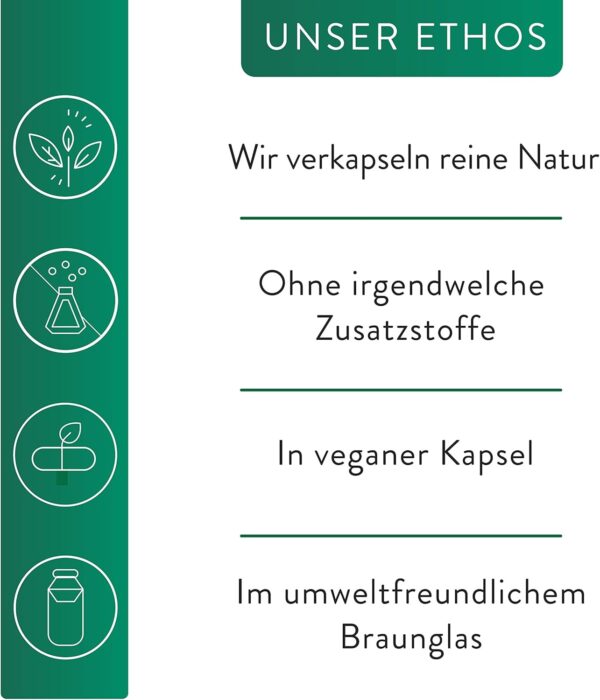 Vitalplant® Omega 3 Vegan | 250mg DHA + 150mg EPA pro Kapsel | 90 Kapseln hochdosierte Omega 3 Fettsäuren aus Algenöl | + Vitamin D3 | Pflanzliche Alternative zu Fischöl Kapseln – Bild 4