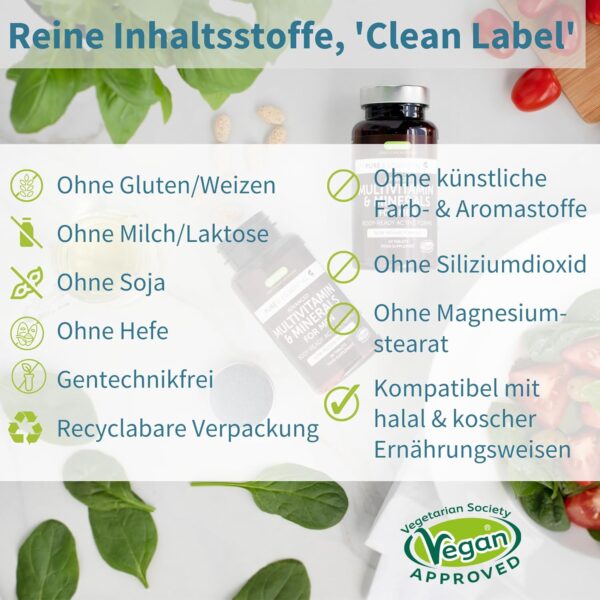 Advanced Multivitamin Tabletten für Männer, 21 Vitamine & Mineralien, angereichert mit Lycopin, Vitamin D, methyliertem B6 und B12 für Energie, Langzeitformel, 180 Tabletten, von Igennus – Bild 7