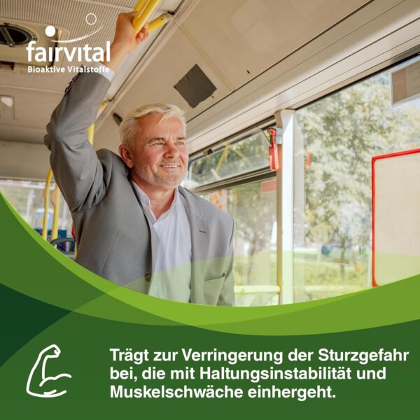 Fairvital | Vitamin D3 + K2 Kapseln - 90 Kapseln - Vitamin D3 10.000 I.E Depot + Vitamin K2 MK-7 200mcg pro Kapsel - HOCHDOSIERT & Vegan - nur 1 Kapsel alle 10 Tage – Bild 4
