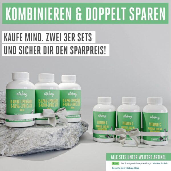 Vitabay L Tryptophan Hochdosiert 500mg - 240 Tabletten L-Tryptophan Vegan & Laborgeprüft - Triptofan Ltrypthophan ohne unerwünschte Zusatzstoffe – Bild 6