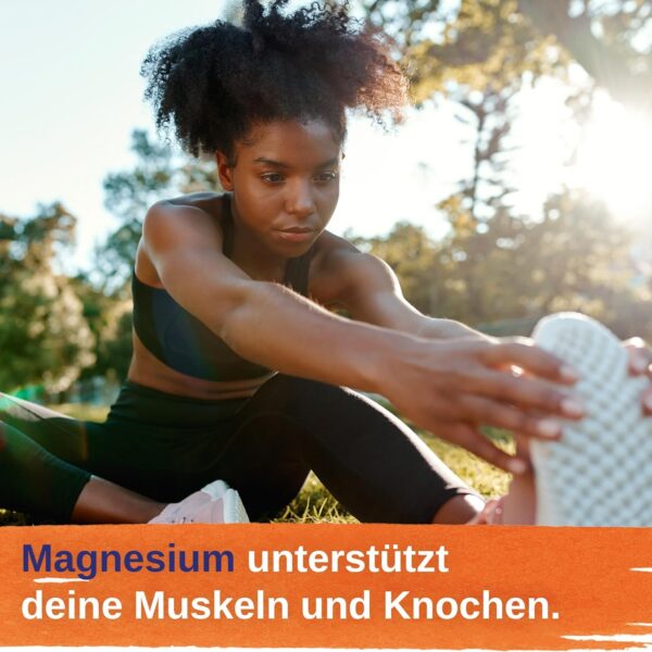 Now Foods Magnesium Citrate, 200mg Magnesium, 100 vegane Tabletten, Laborgeprüft, Vegetarisch, Glutenfrei, Sojafrei, Ohne Gentechnik – Bild 2
