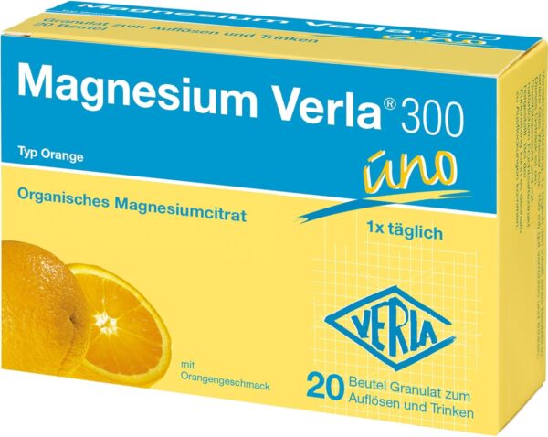 Verla Magnesium Granulat 300 mg, 20 Stück (1er Pack) – Bild 3