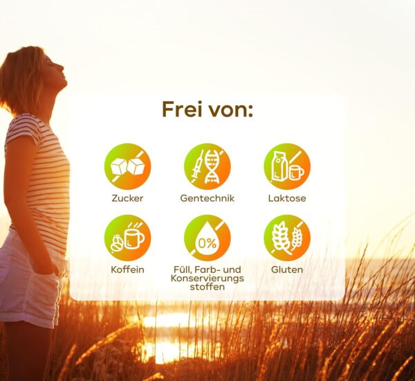HALBJAHRESVORRAT: Vegan All In One - Vitamine A-Z hochdosiert - Mikronährstoffe & Multi-Vitamin Komplex mit B-Vitaminen D3 K2 Calcium Zink & Eisen - Vegan Complex – Bild 4