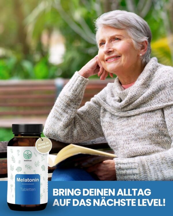 Melatonin 0,5 mg Tabletten – 365 vegane Tabletten – Hochdosiert, laborgeprüft, ohne unerwünschte Zusätze – aus Deutschland – Bild 6