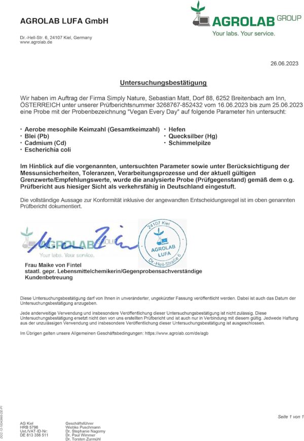 Vegan Every Day - Multivitamin Mineralstoff Komplex- Hochdosiert - 120 Kapseln - Deutsche Qualität - Laborgeprüft - B12+B2+B6+B9 Folsäure+D3+K2+E+EISEN+JOD+KALIUM+NATRIUM+SELEN+ZINK – Bild 5